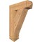Ekena Millwork Traditional Arts & Crafts Smooth Bracket, Western Red Cedar, 5 1/2"W x 22"D x 30"H BKT06X22X30TRA03SWR - alternate 1